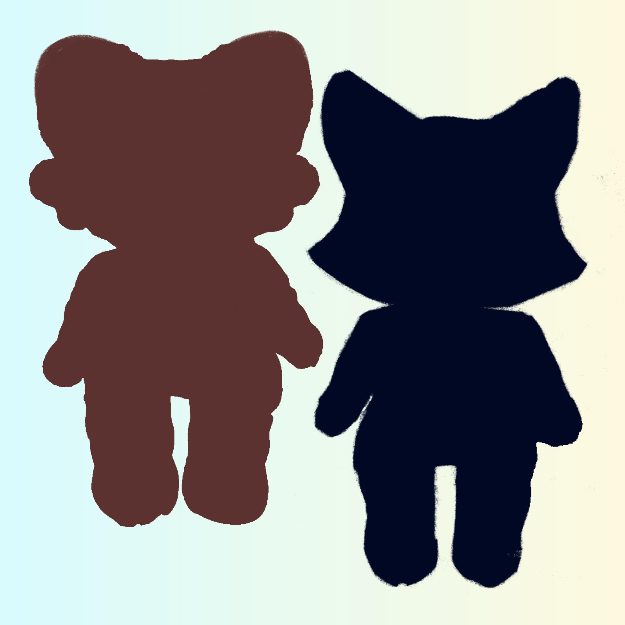Two Sugarbell Pal Plushies