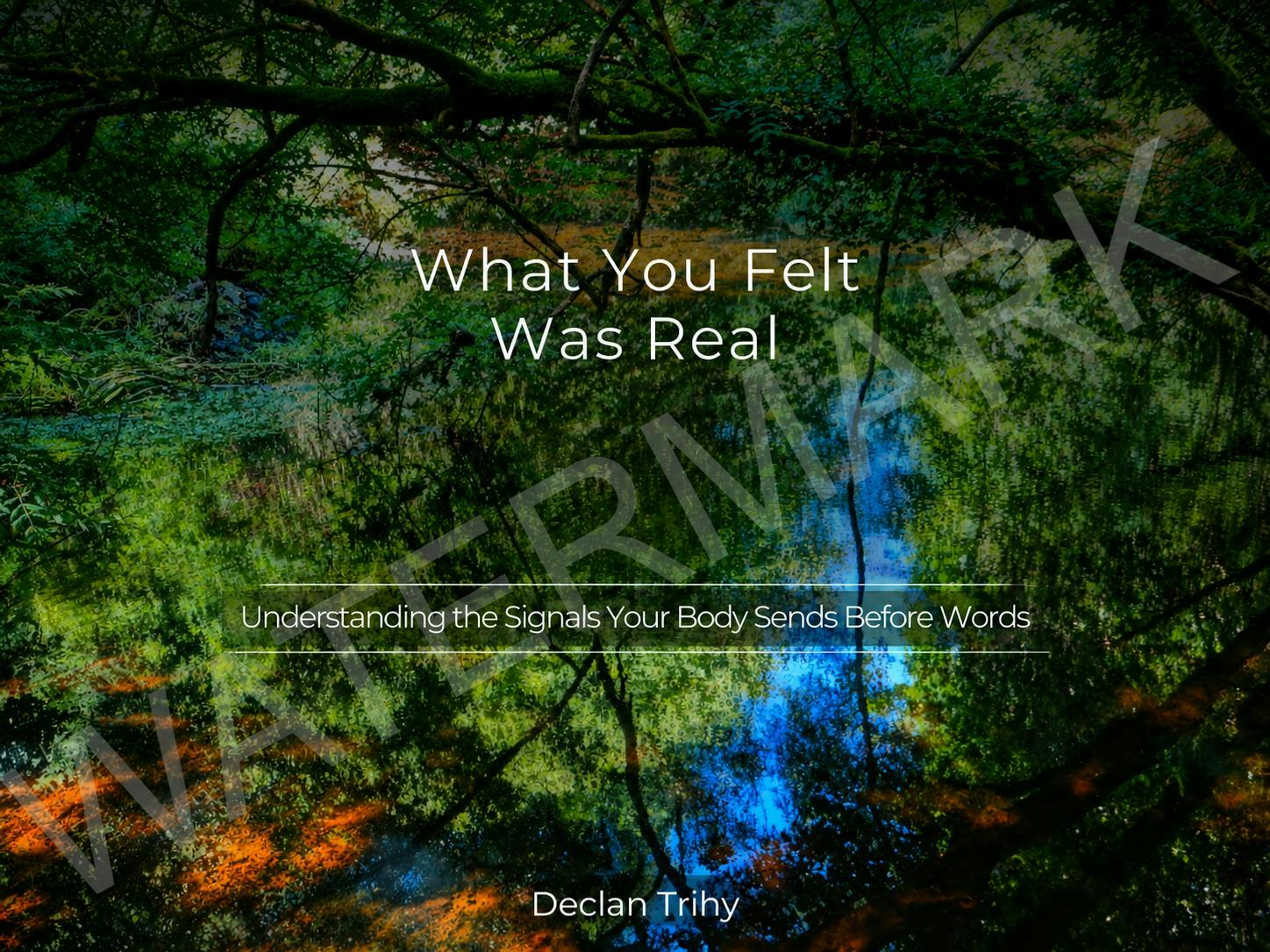 What you felt was real