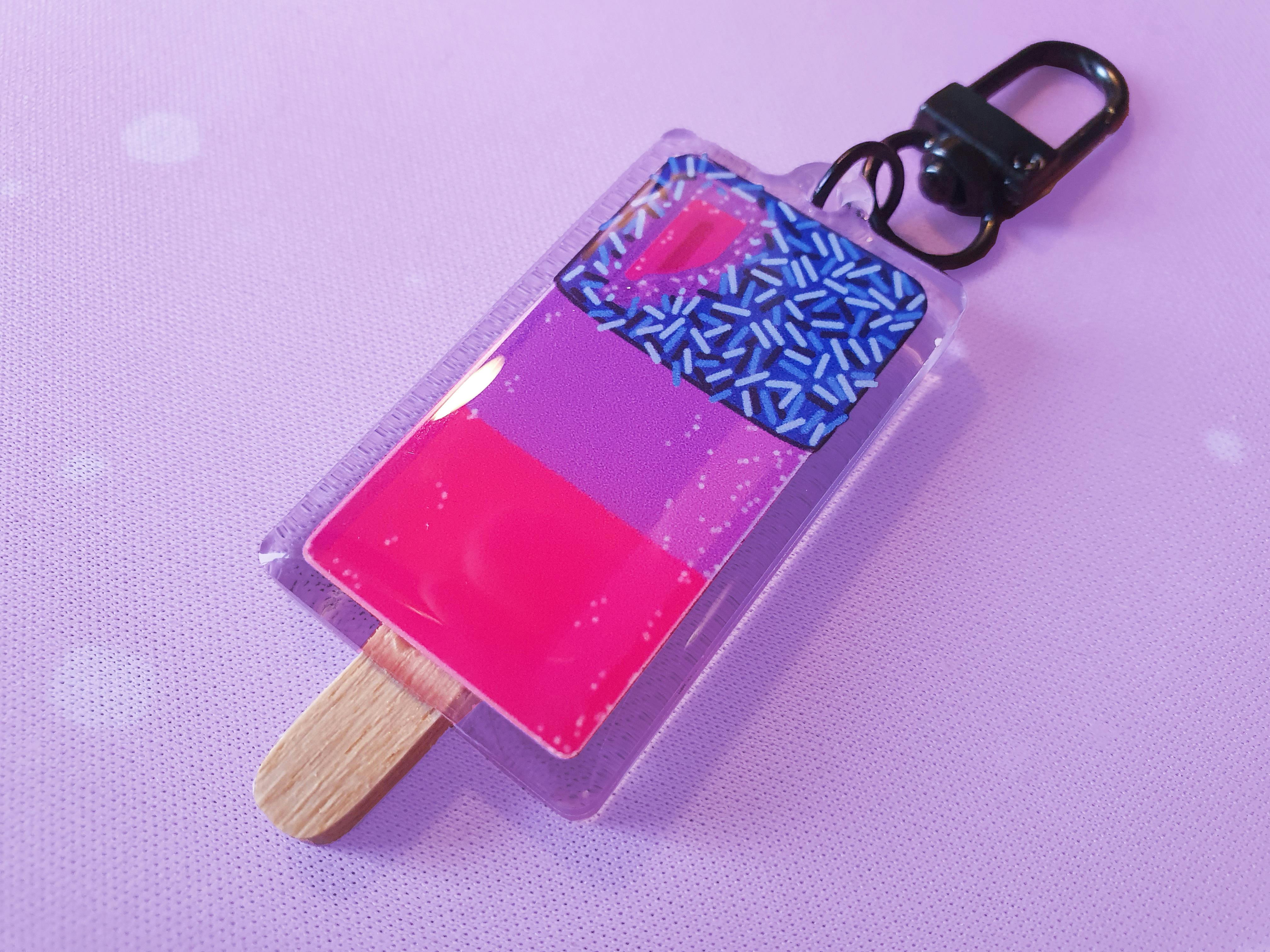 Bi Lolly Keychain