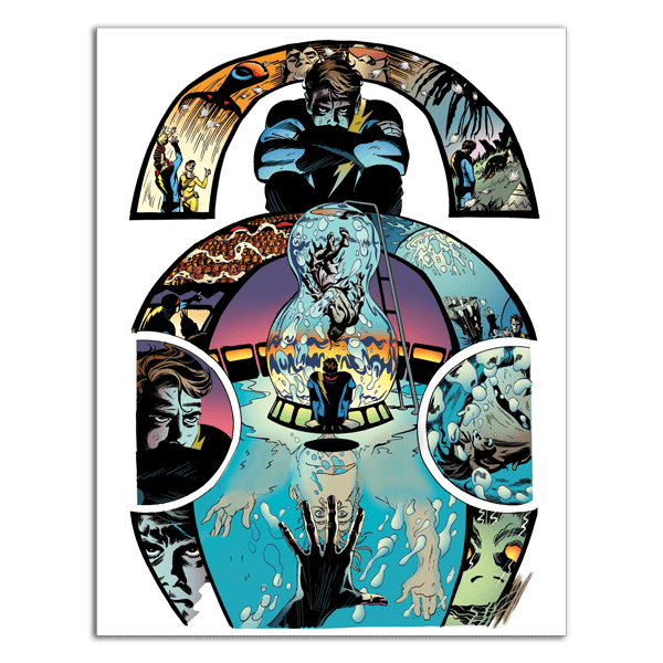 Nexus and the Tank 8.5" x 11" Print