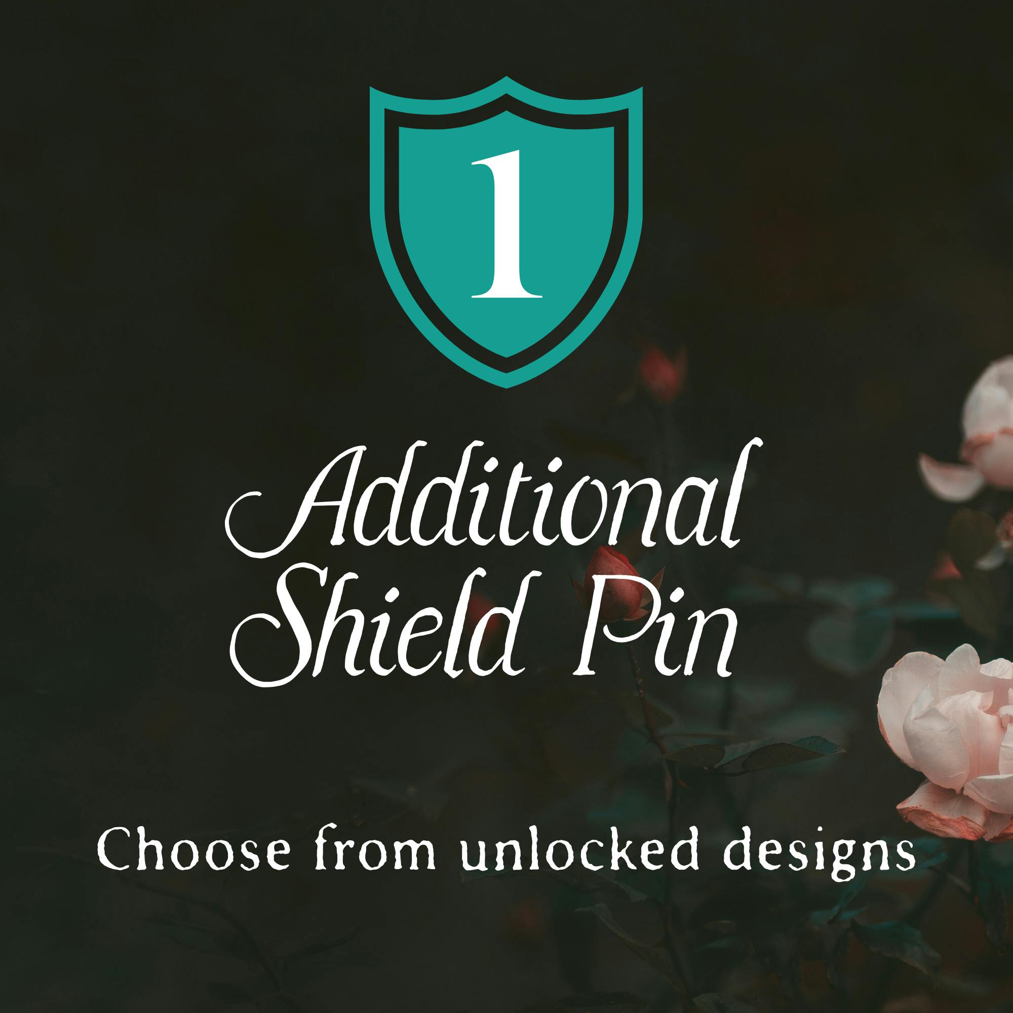 Additional shield pin 