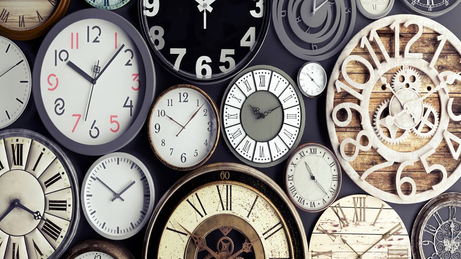 Card driven timing mechanism