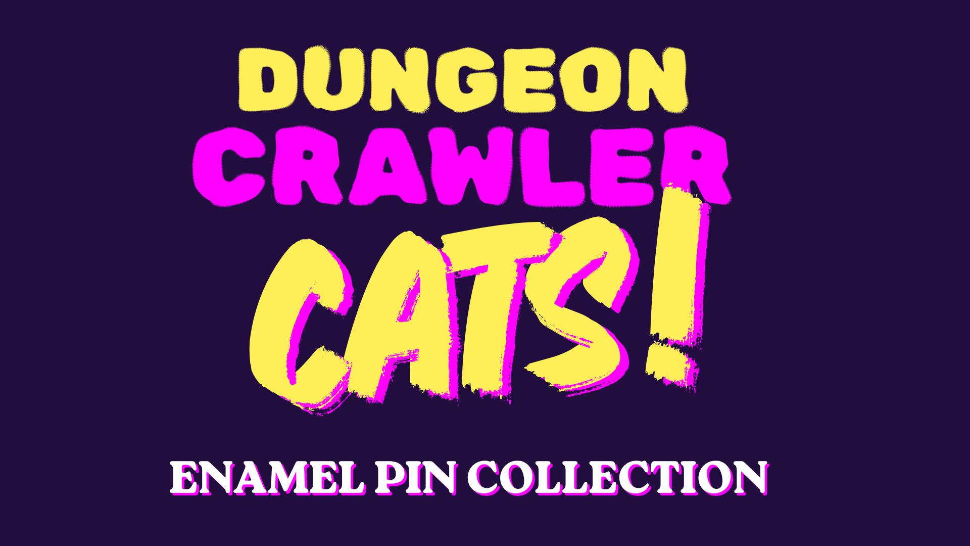 Dungeon Crawler Cats Enamel Pin Collection