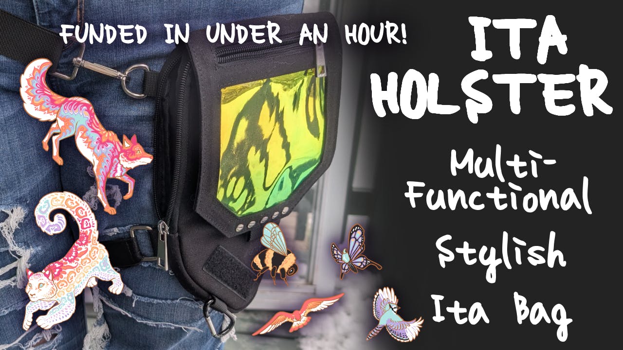 ITA HOLSTER - A Multi Functional Ita Bag!