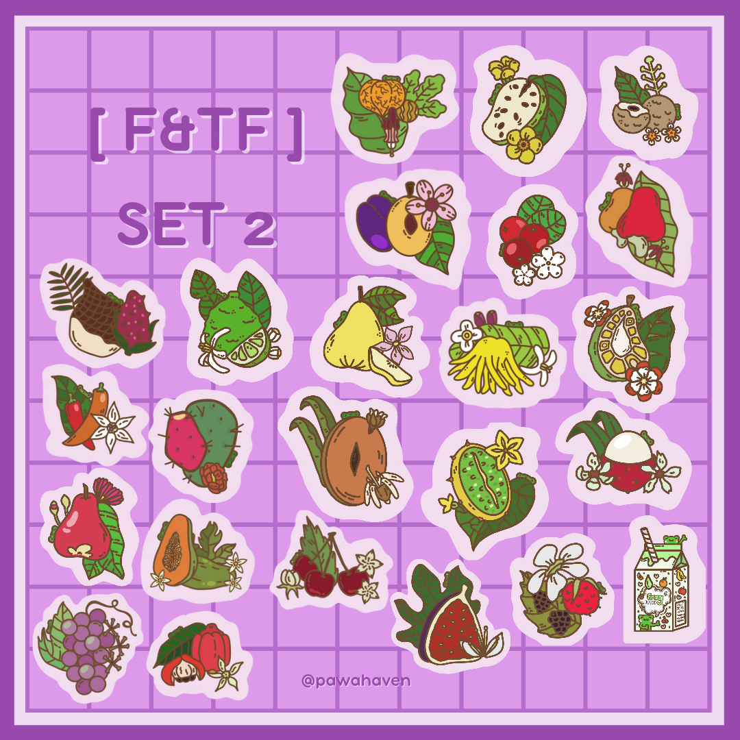F&TF Stickers (SET 2)