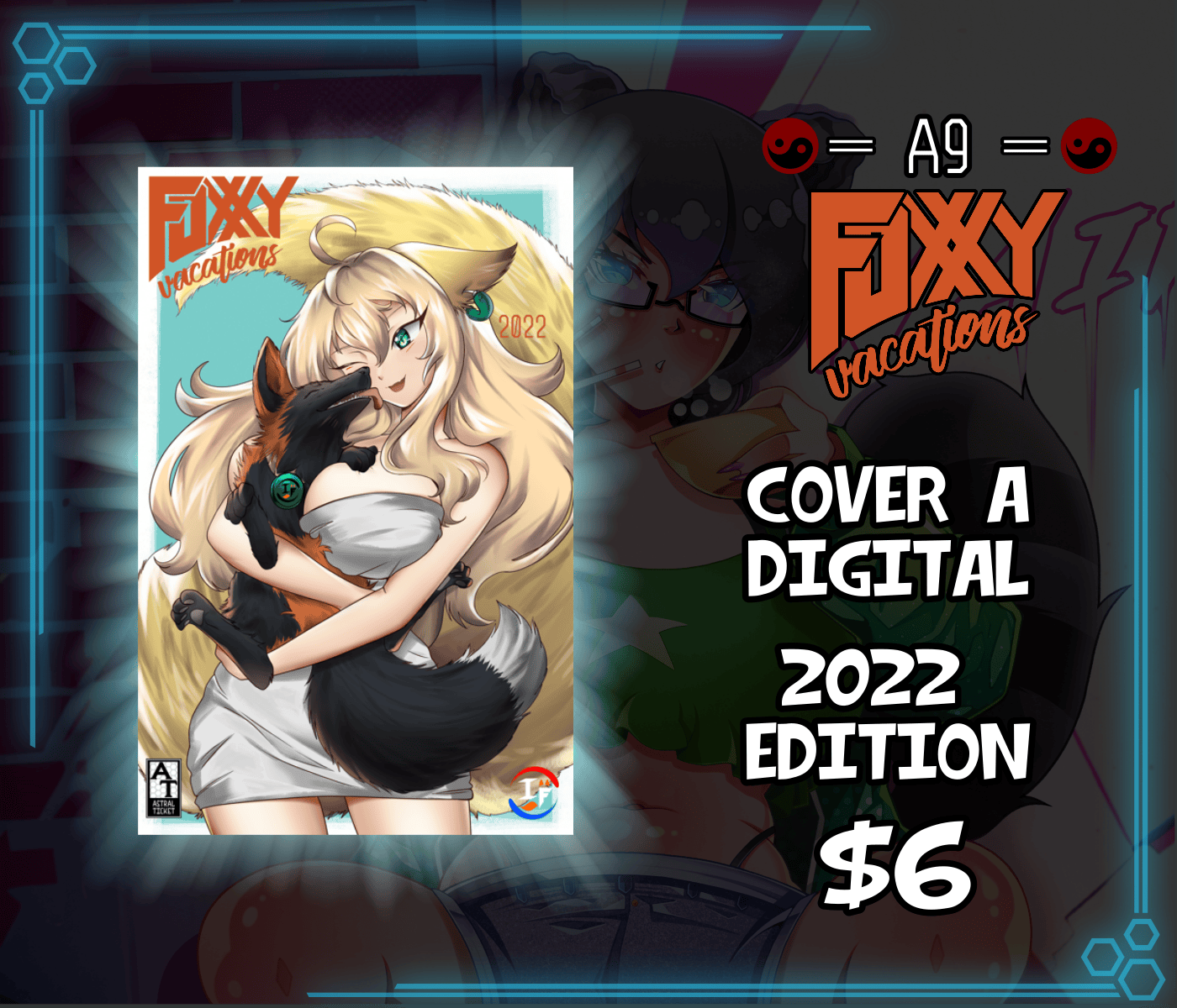 A9 Foxxy Vacations 2022 Cover A Digital Download