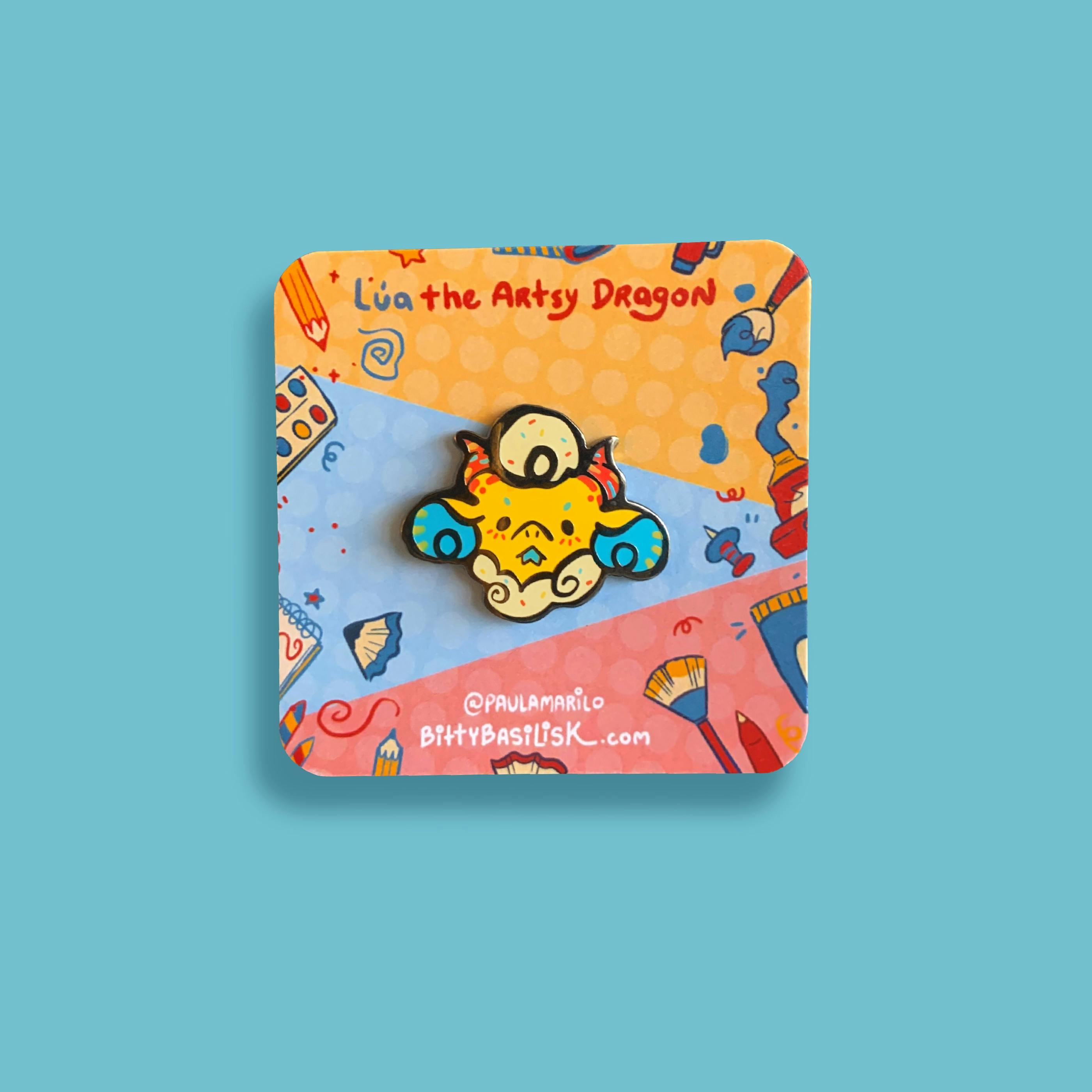 Cheeky Woolweaver Enamel Pin