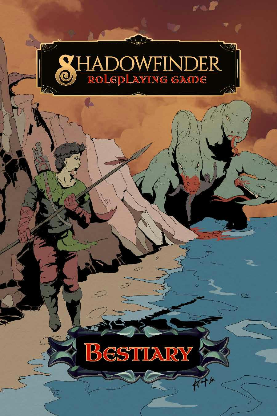Shadowfinder Complete Bestiary (PDF + Print On Demand)