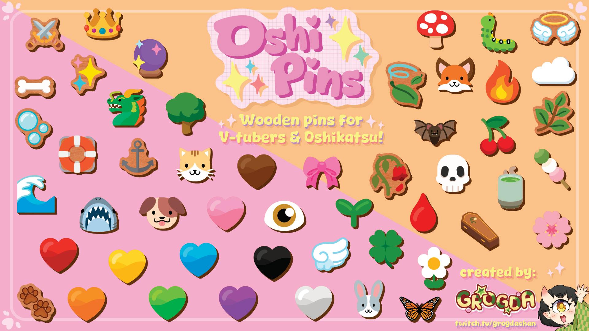 Poll: What pin are you hoping for the most?? - Oshi Pins! a V-tuber ...
