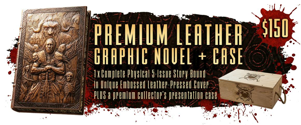 Premium Leather Hardcover + Case
