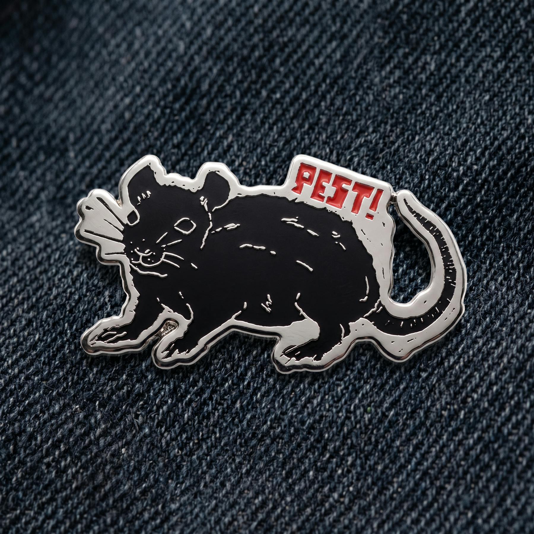 Rat Pest! Pin