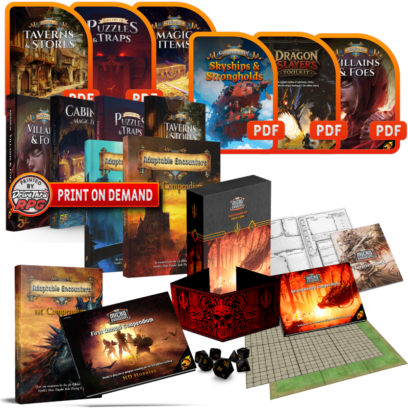 Supplements, Encounters & Dungeons