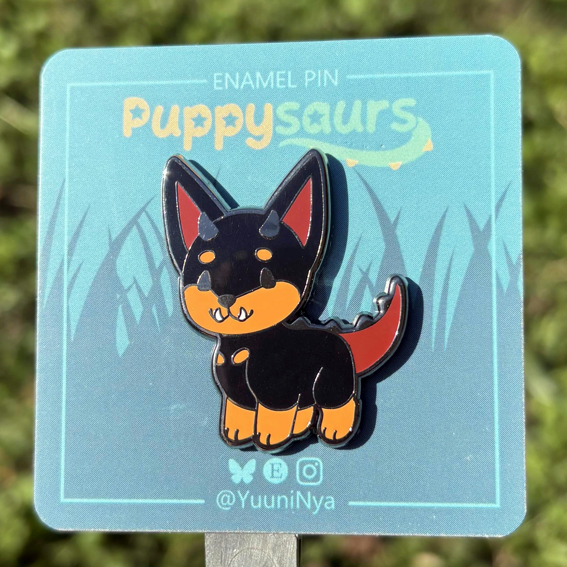 Puppysaurs Enamel Pin - Spike