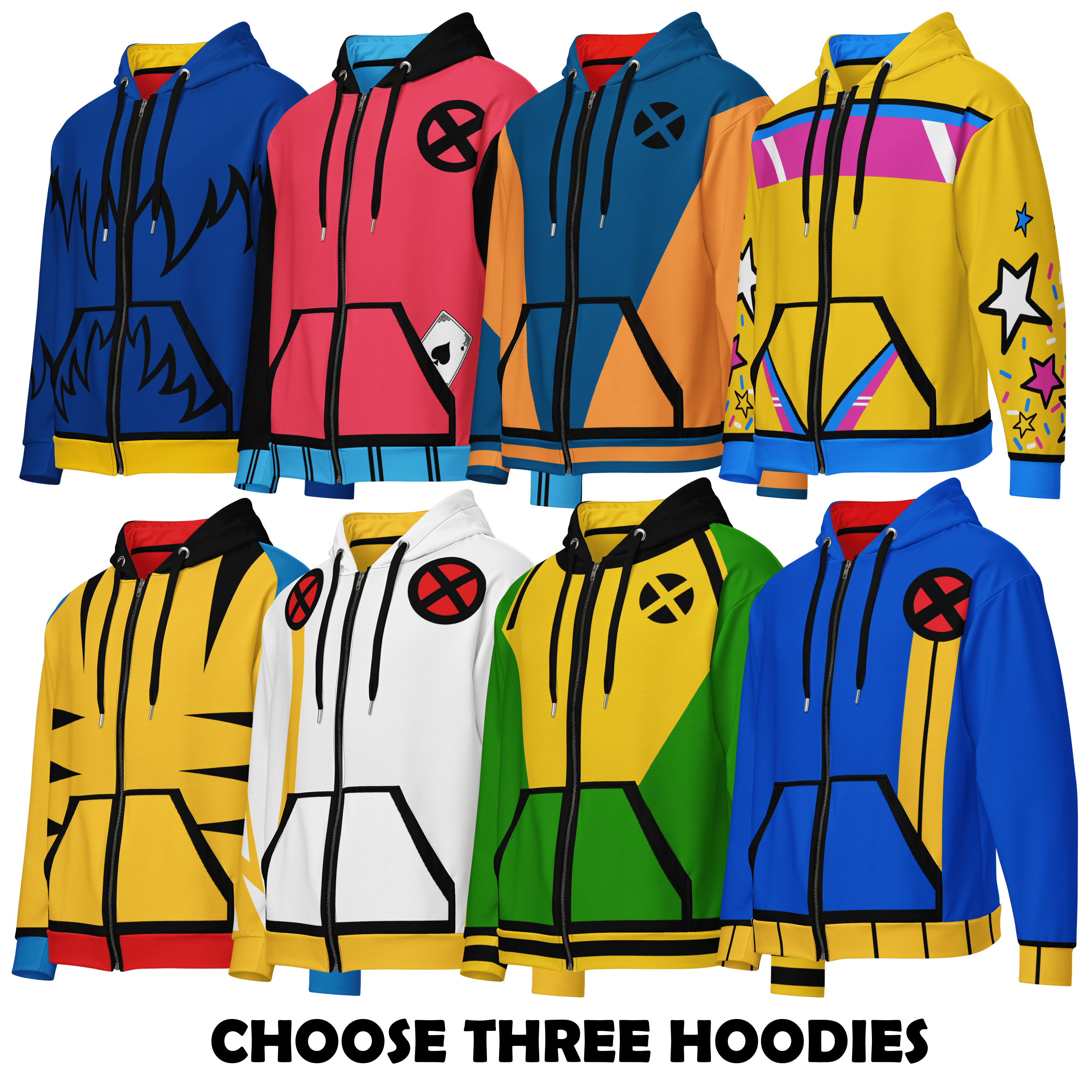 Three-Hoodie Bundle!