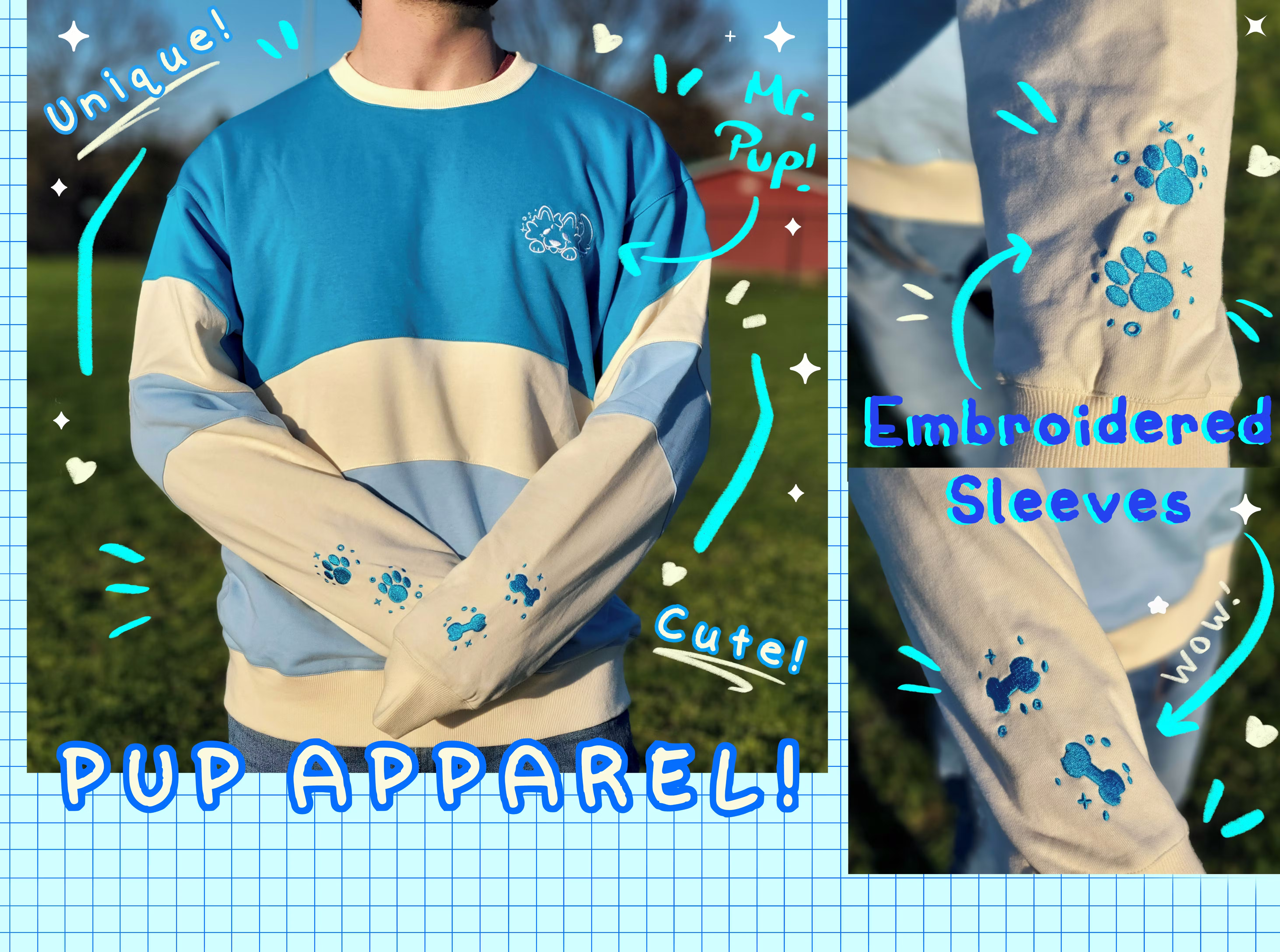 Pup Apparel! Furry inspired clothing line