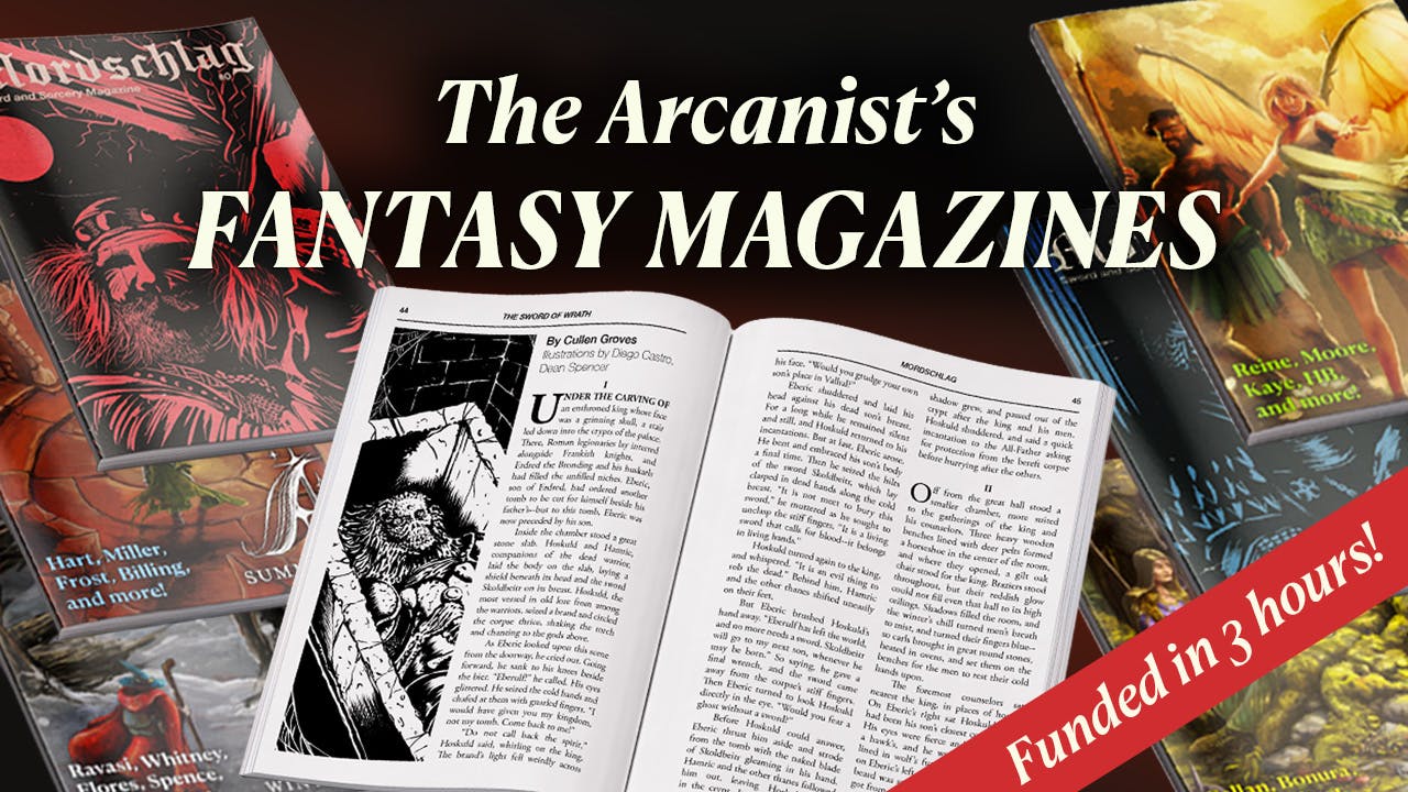 The Arcanist's Fantasy Magazines 2026 - BackerKit
