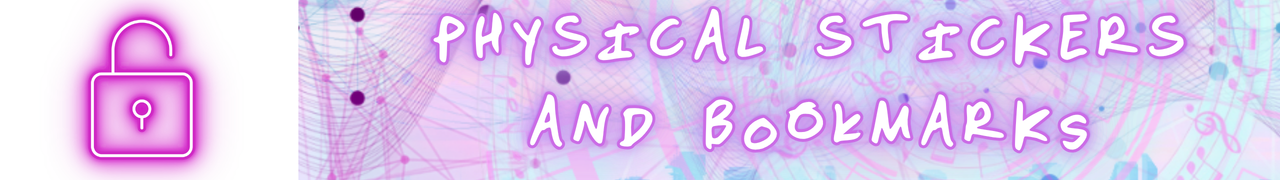 physical stickers and bookmarks stretch goal unlocked