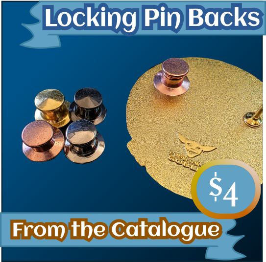 Locking Pin Backs