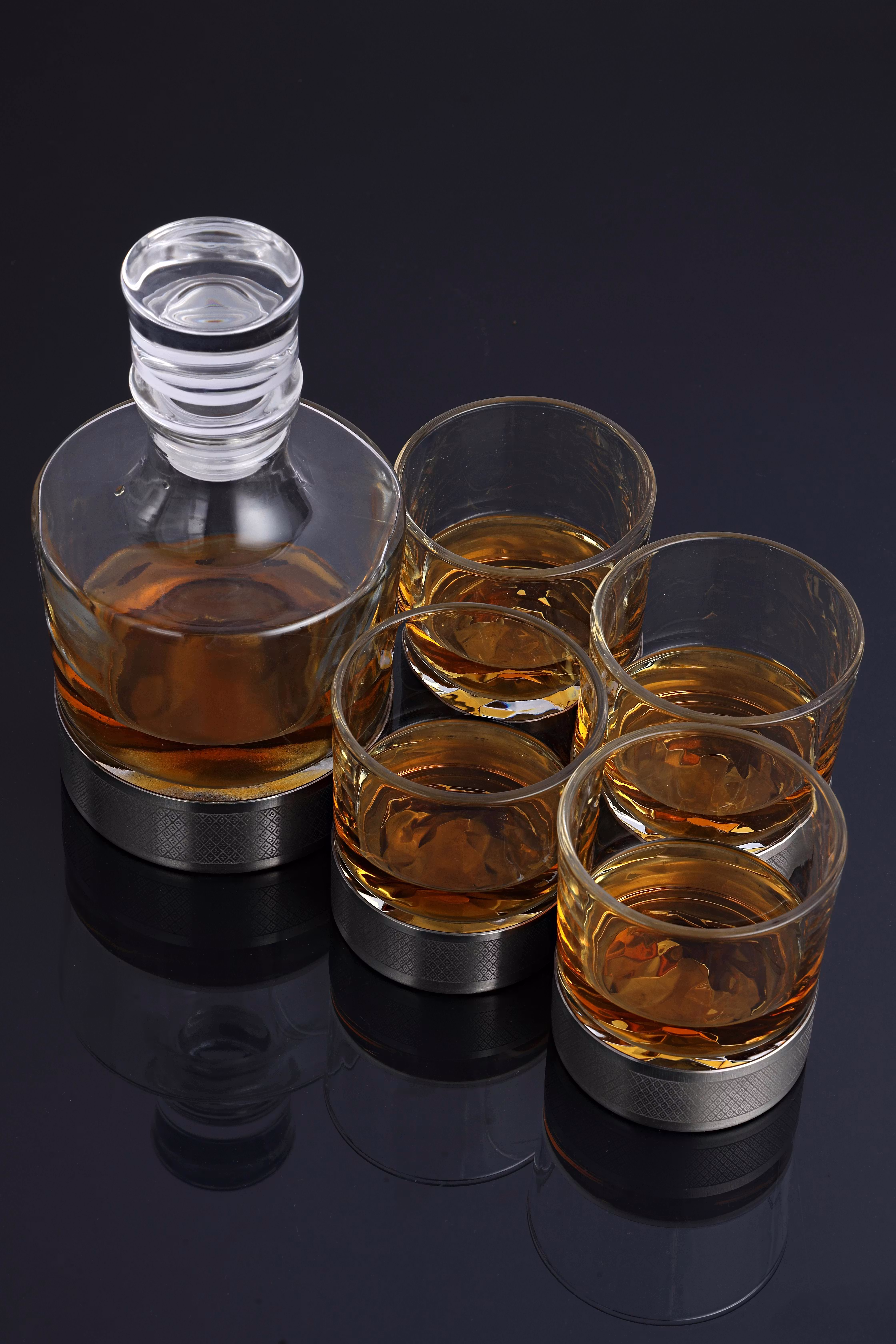 The Titanium Whiskey Set - Where Craft Meets Engineering