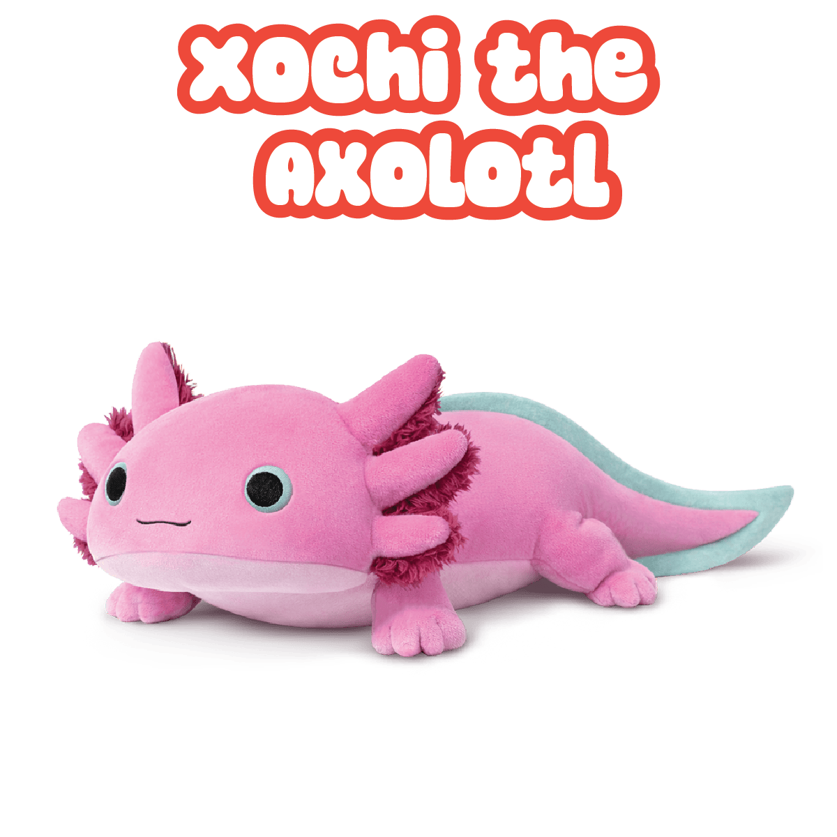 Xochi the Axolotl Plush
