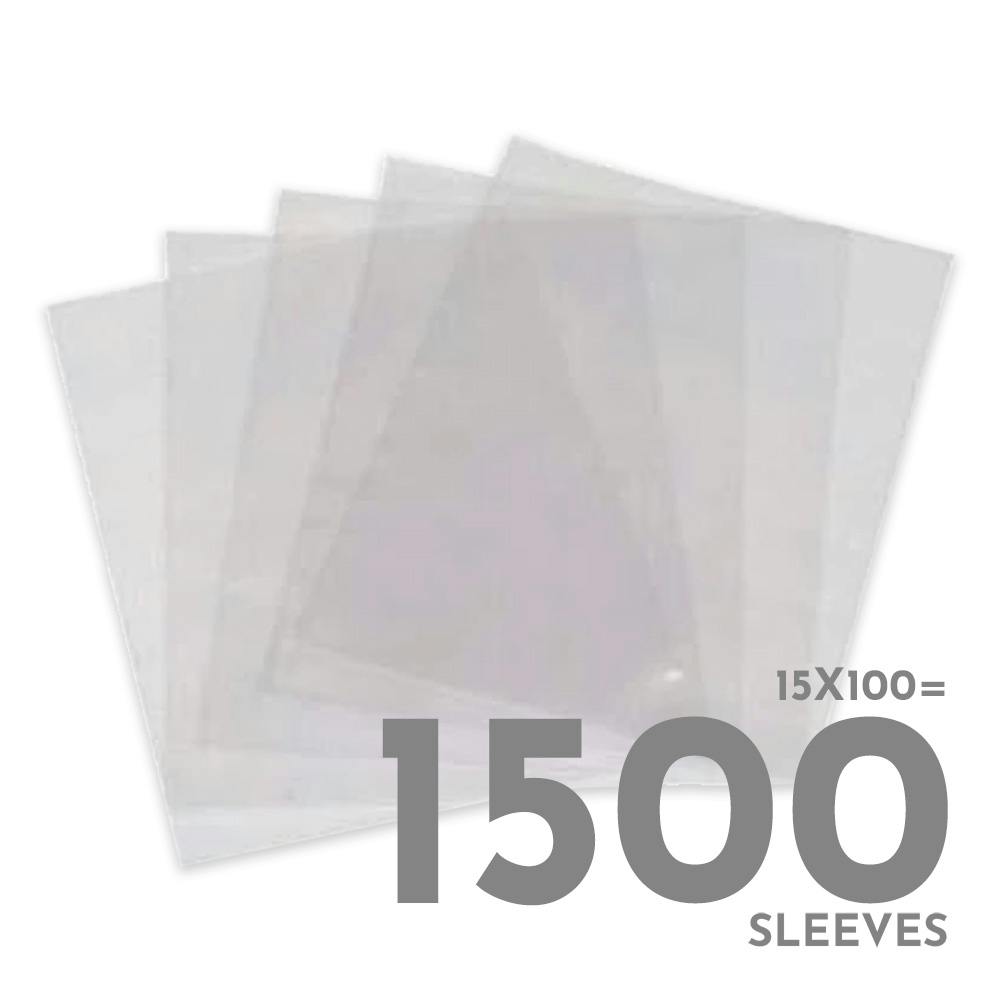 Square Sleeve (15 Packs) - 1500 Sleeves