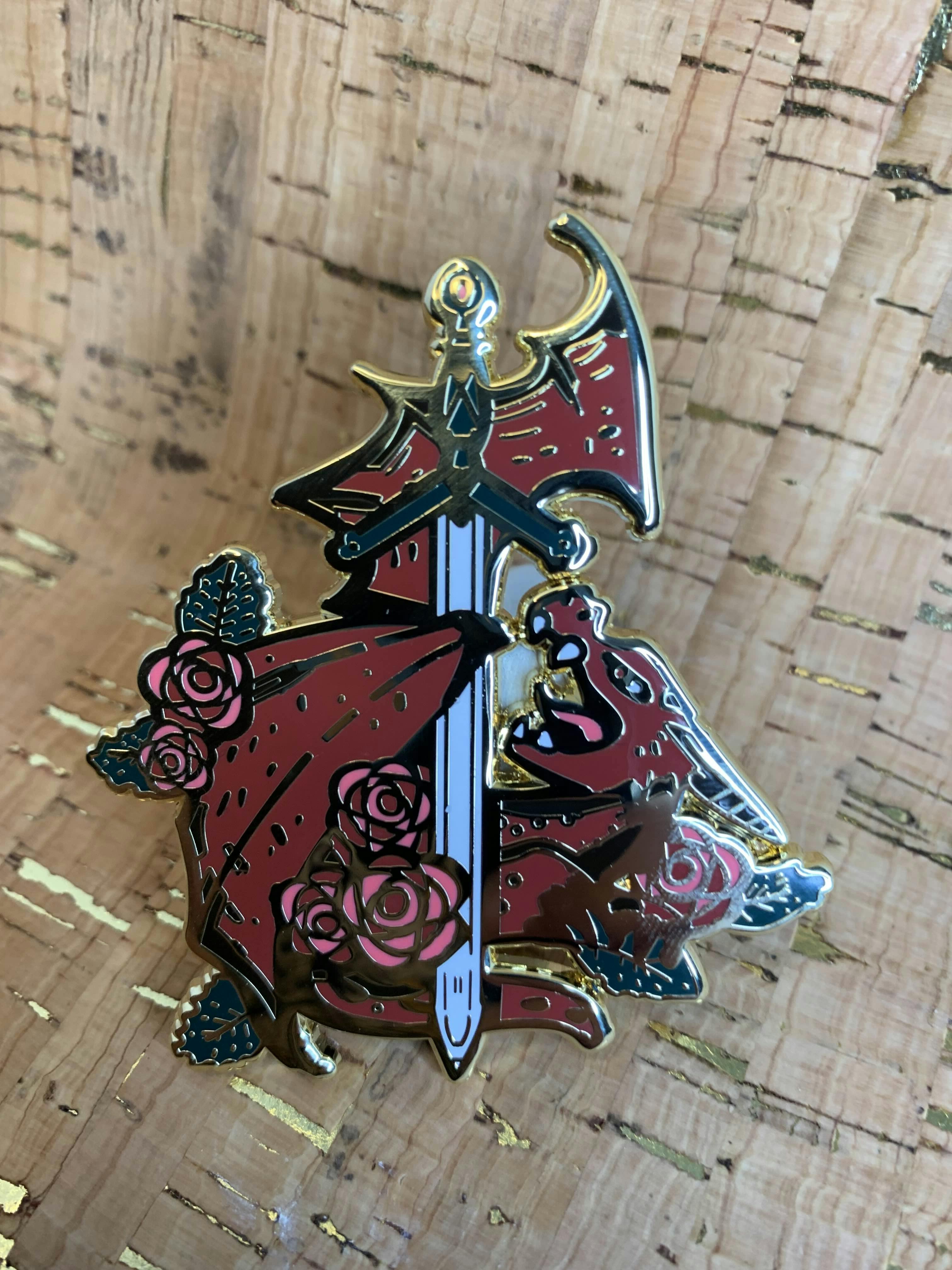 BBB Europe GOLD 2.5 in Hard Enamel Pin