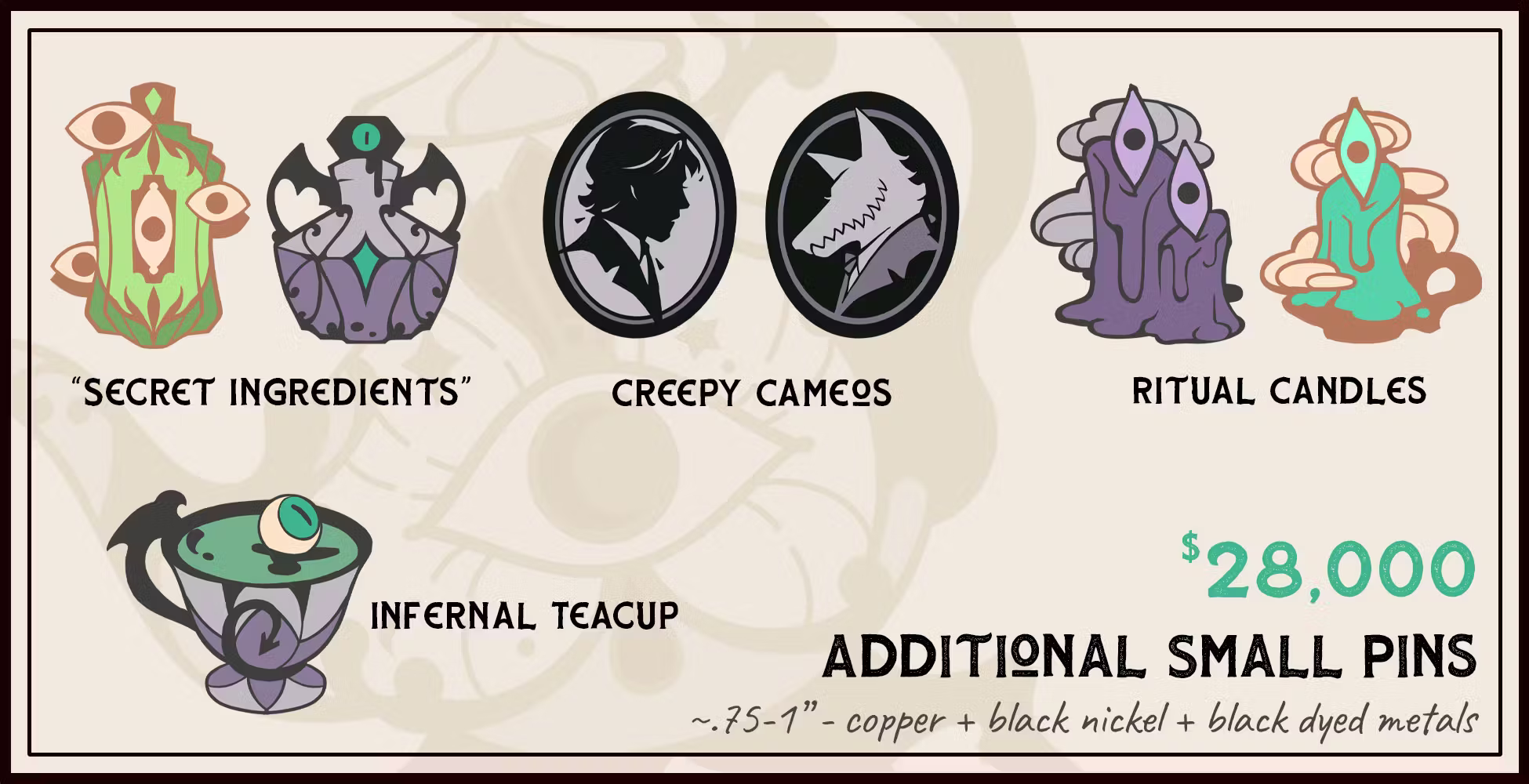 Small Pin Set Unlocked!