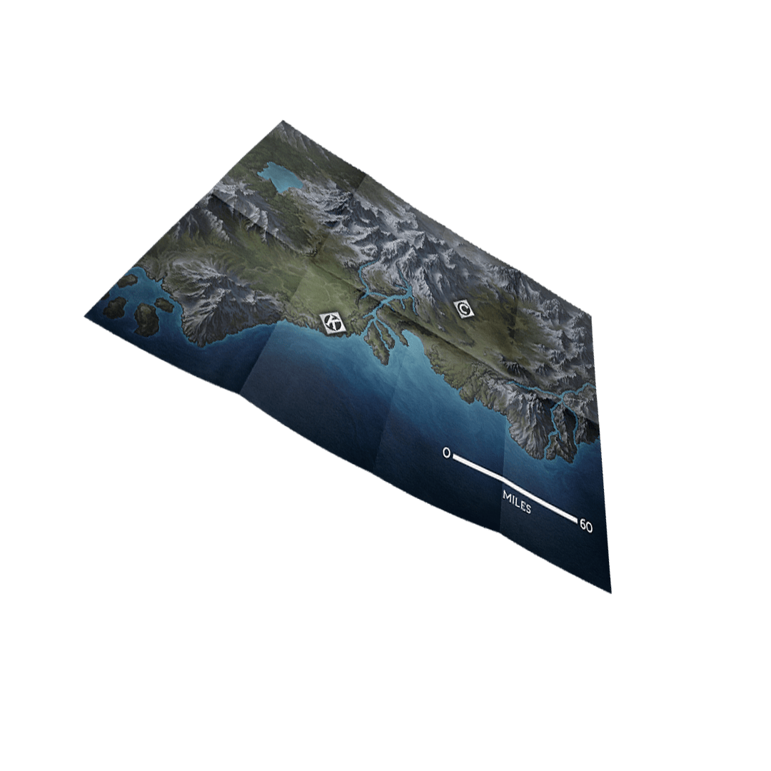 Bloodpunk: Tolia Map (Region Map)