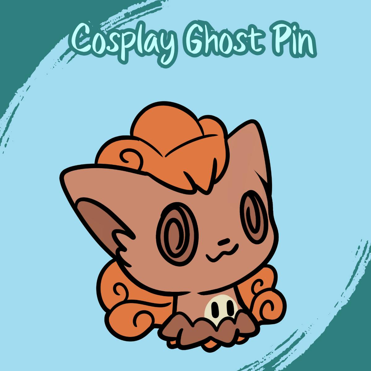 Cosplay Ghost Single Pin