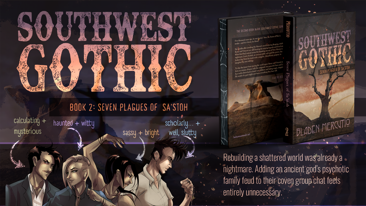 Southwest Gothic Vol 2 : Fantasy/Folk Horror Novel + Score