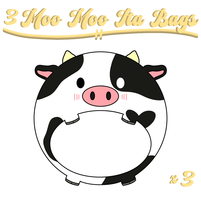 3 Moo Moo Ita Bags