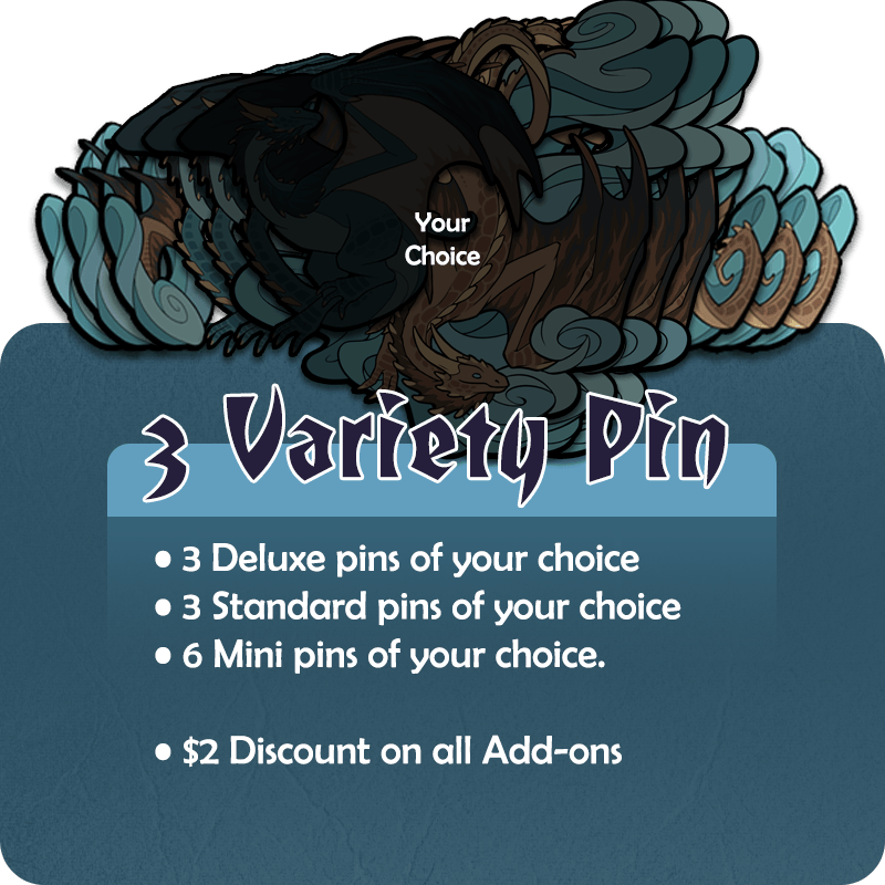3 Variety Pin