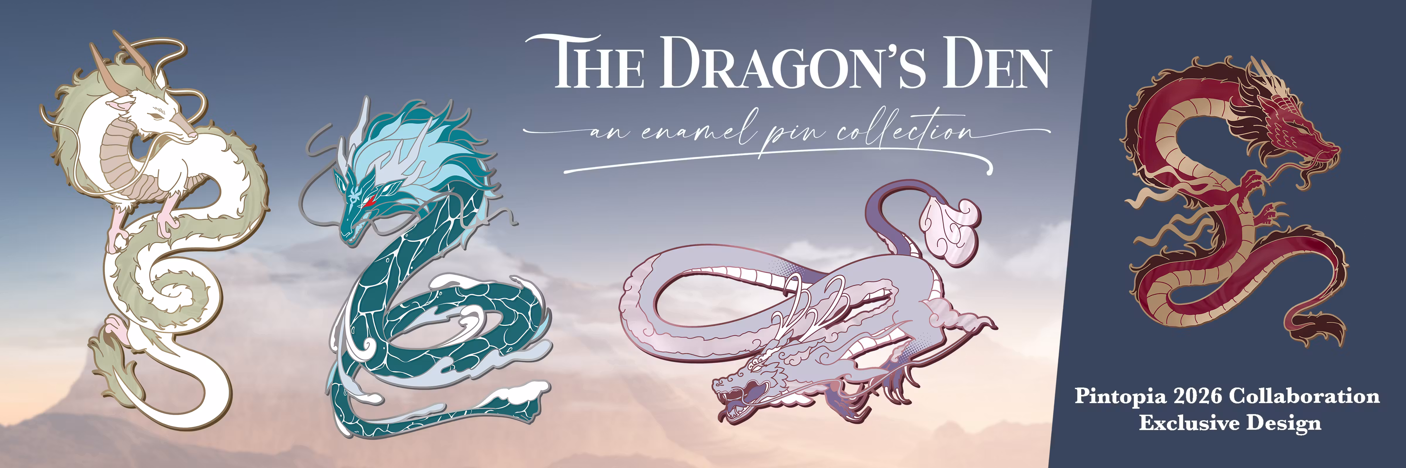 The Dragon's Den: An Enamel Pin Collection