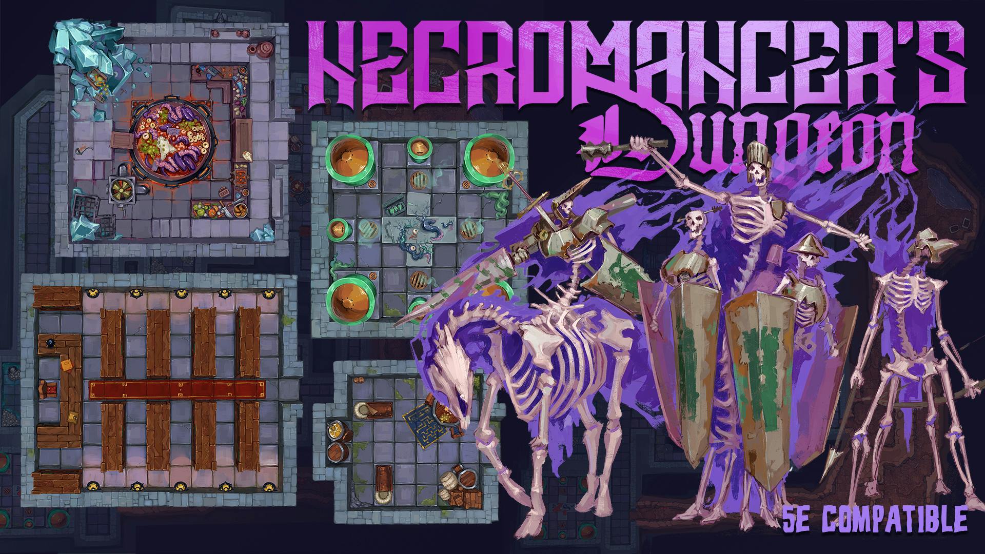 Necromancer's Dungeon – 5e Dungeon Crawl - BackerKit