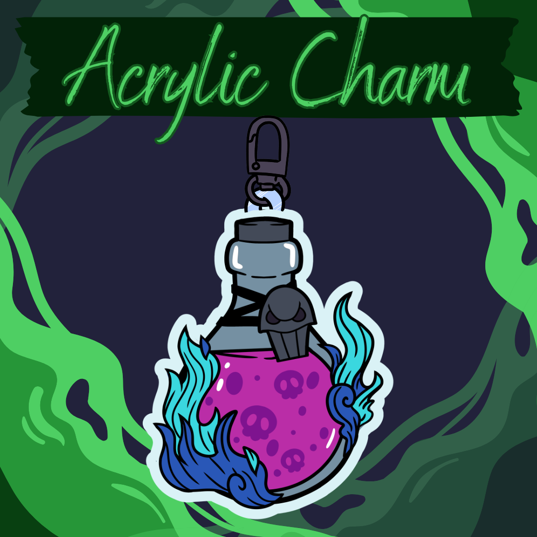 Villainous Brew Acrylic Charm 