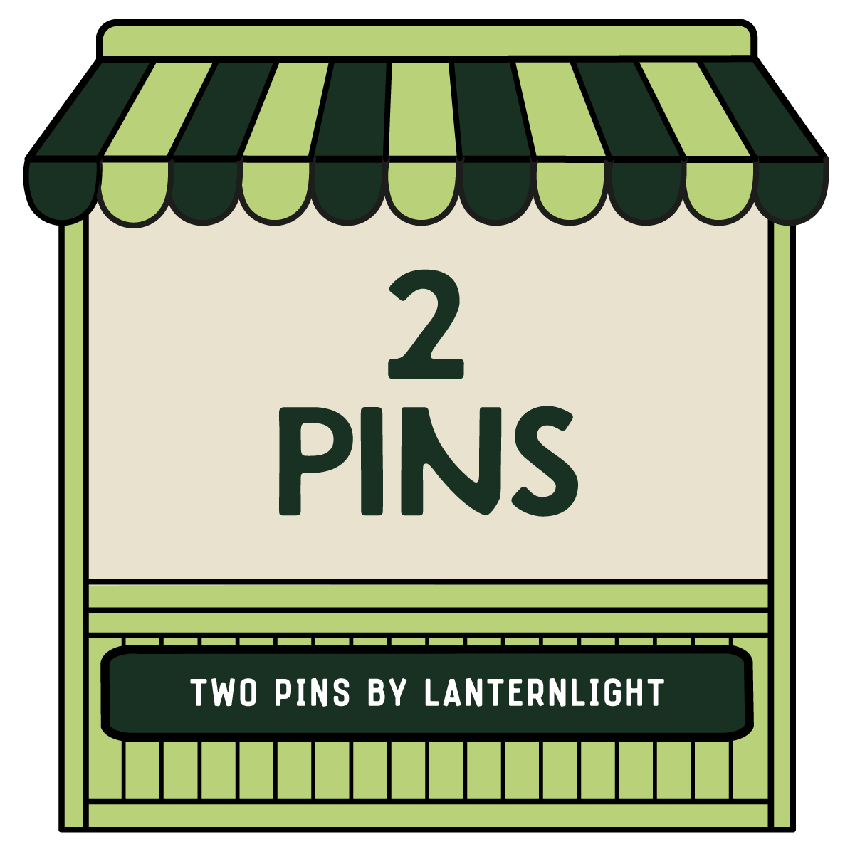 2 Pins - Two Pins by Lanternlight
