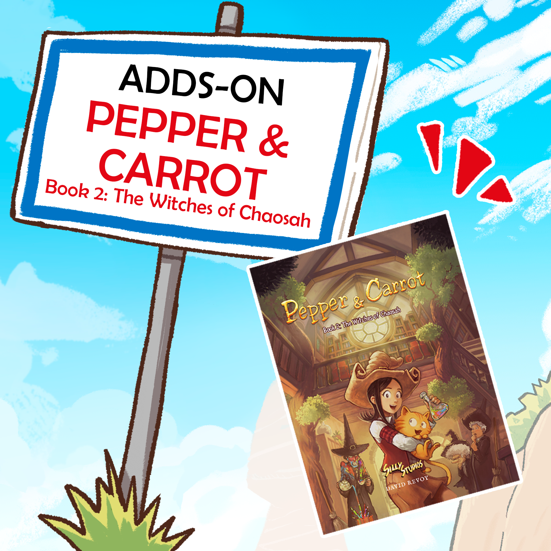 Pepper & Carrot - Book 2: The Witches of Chaosah