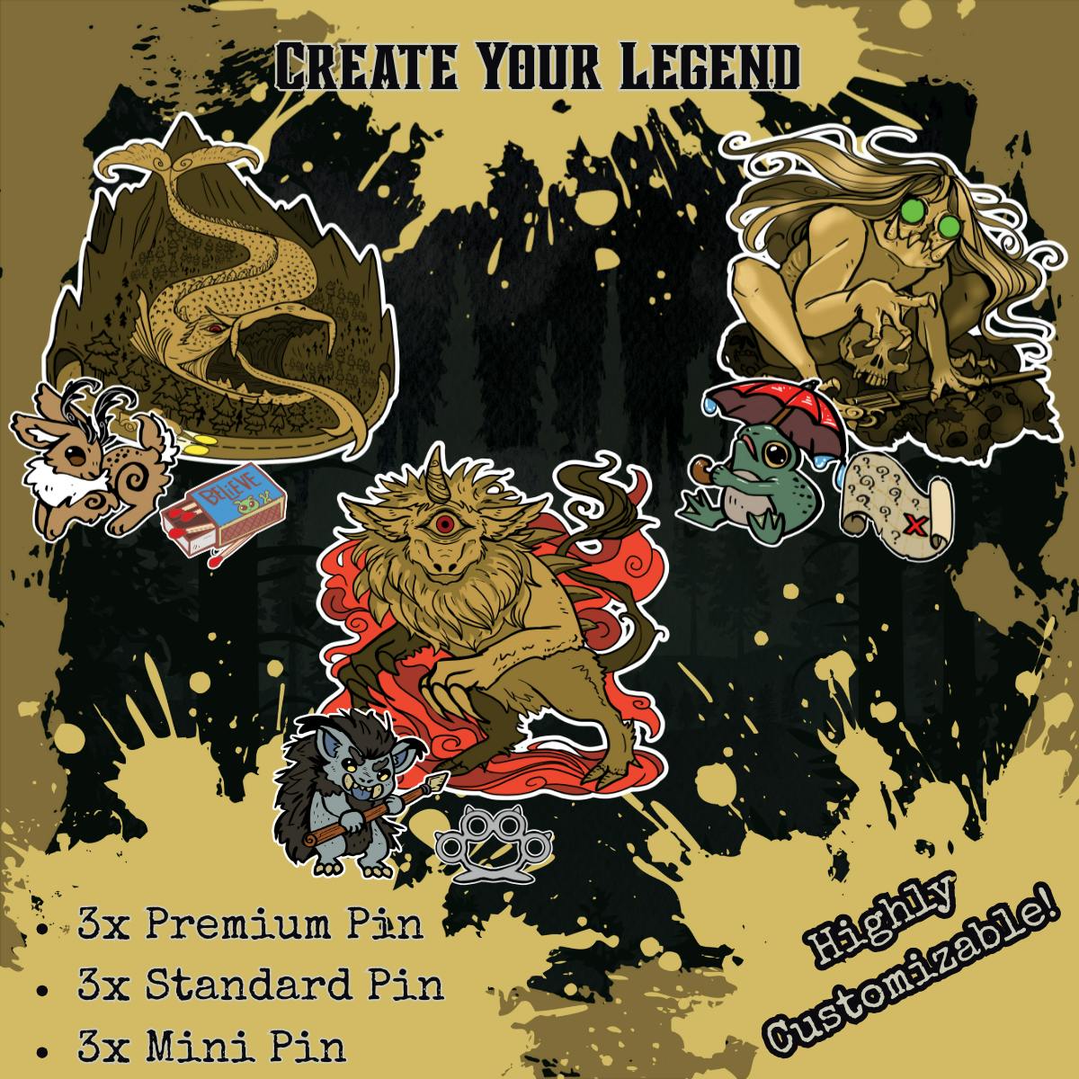 Create Your Own Legend Pledge 🟡