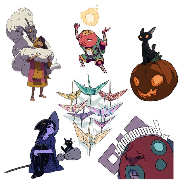 Obojima Sticker Pack