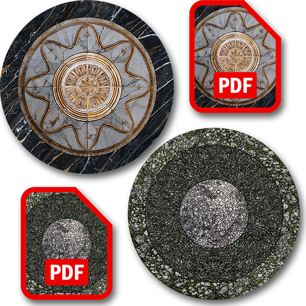 Castle & Stone Ultimate Dungeon Terrain Double-sided Playmat