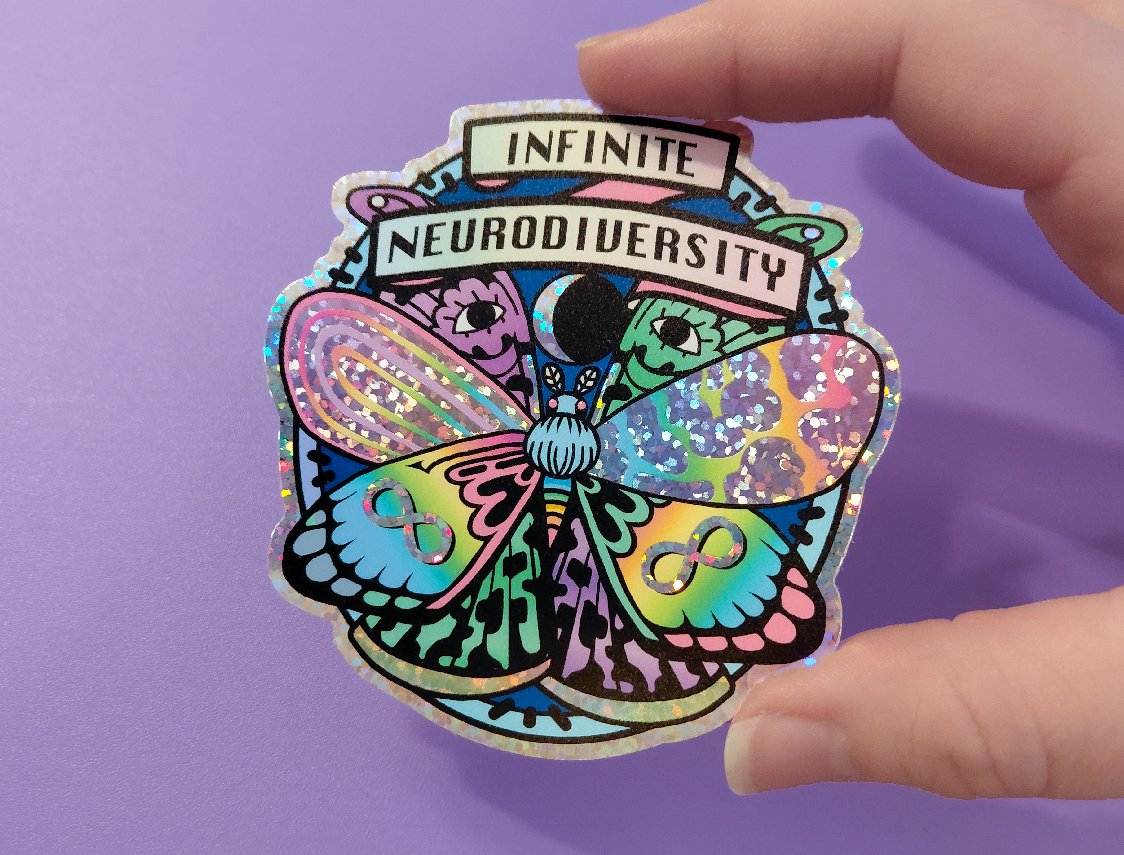 Infinite Neurodiversity Sticker