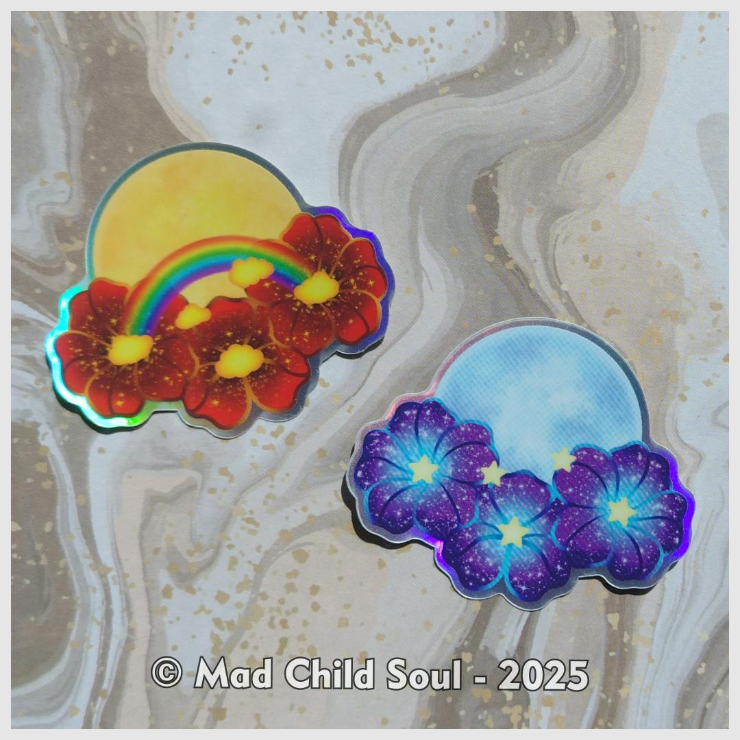 1x STICKER : Birth of the Moon