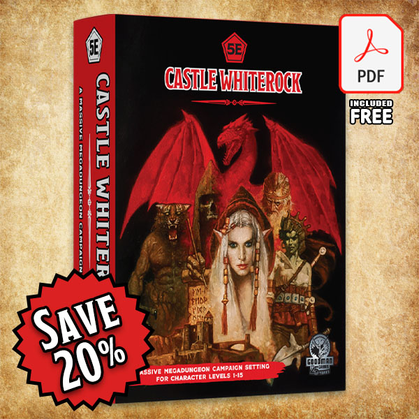 Castle Whiterock, 5E Boxed Set (Sanjulian cover) Print+PDF