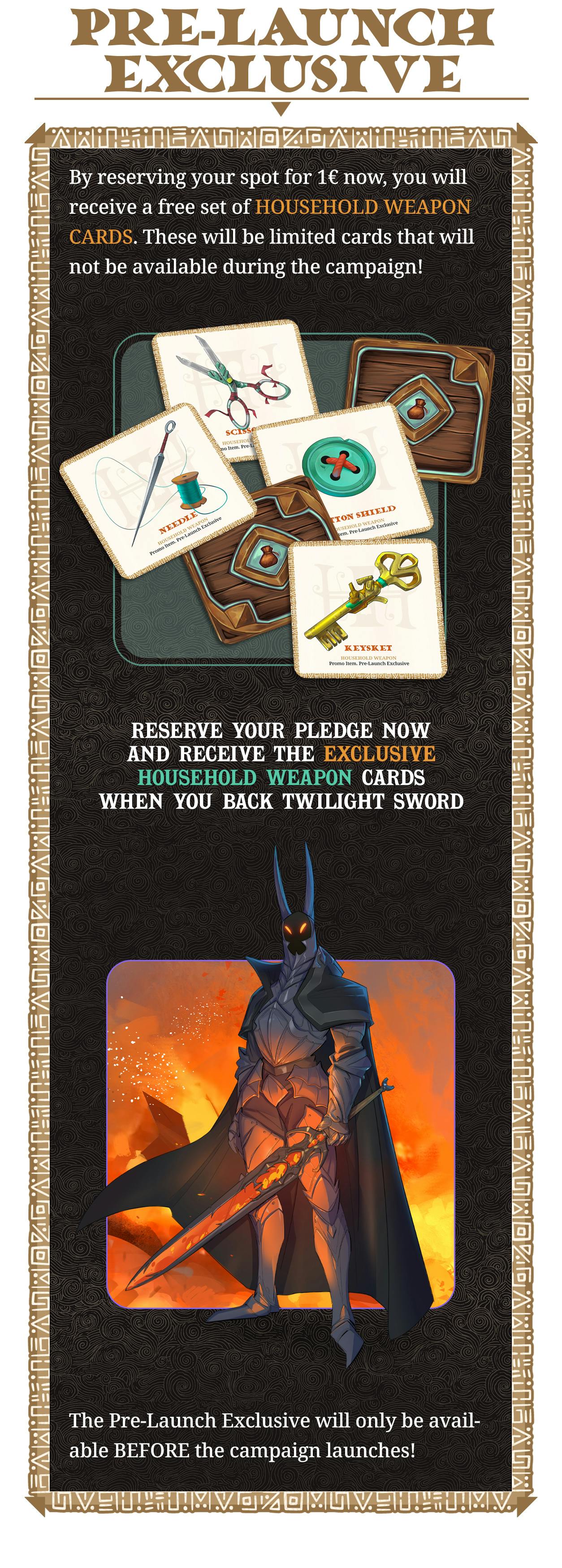 Twilight Sword Project Update: The Starter Set - BackerKit