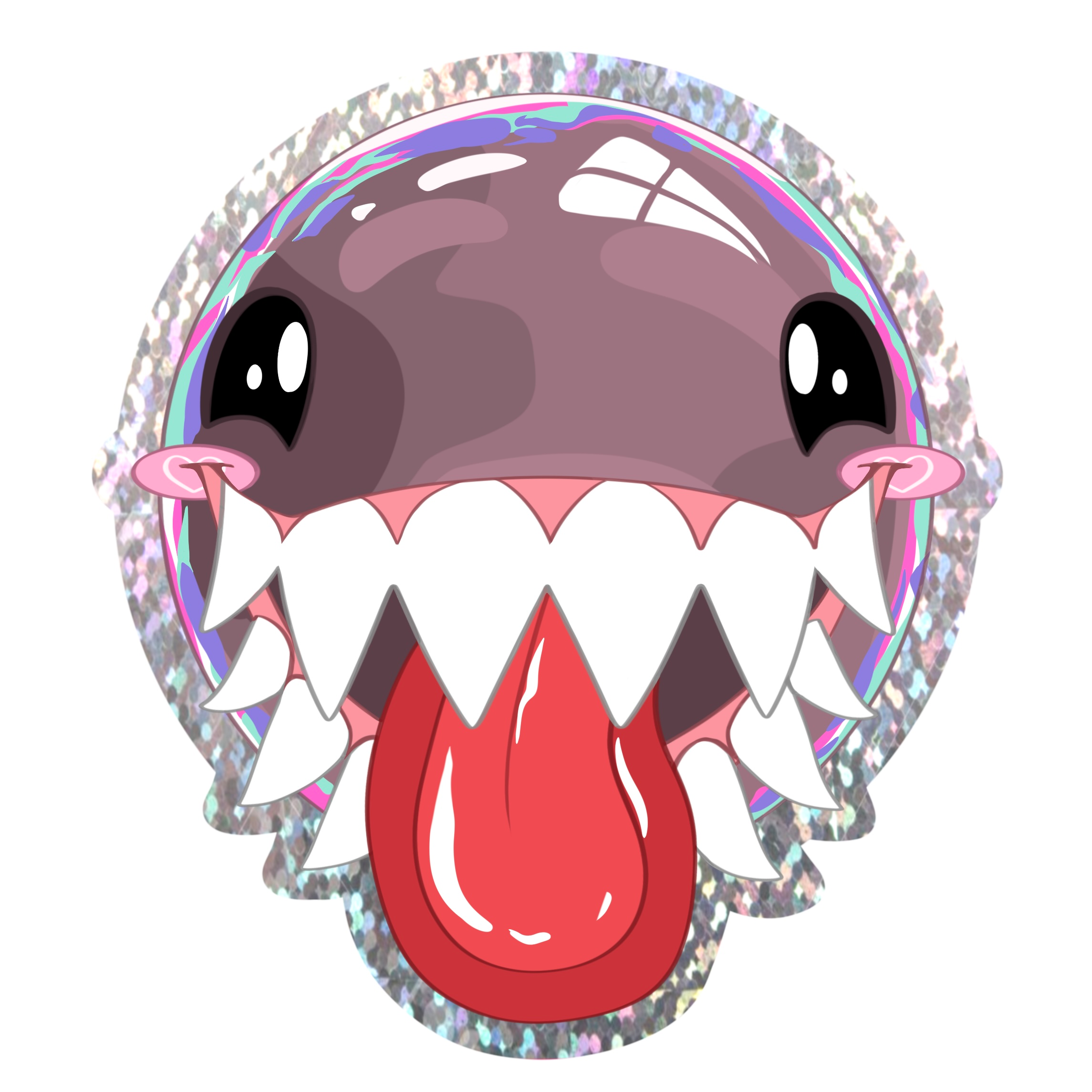 Bubblz Glitter Sticker