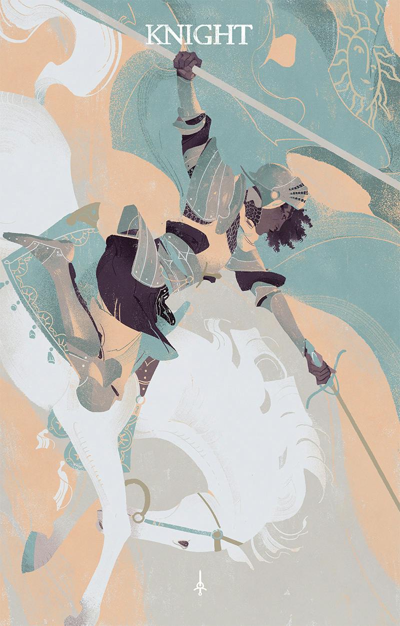 [KNIGHT OF SWORDS] Rush in and destroy the focusing equipment, rendering the fleet’s illusion magic useless.