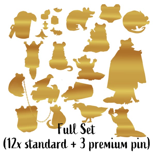 Full Set (12 standard, 3 premium)