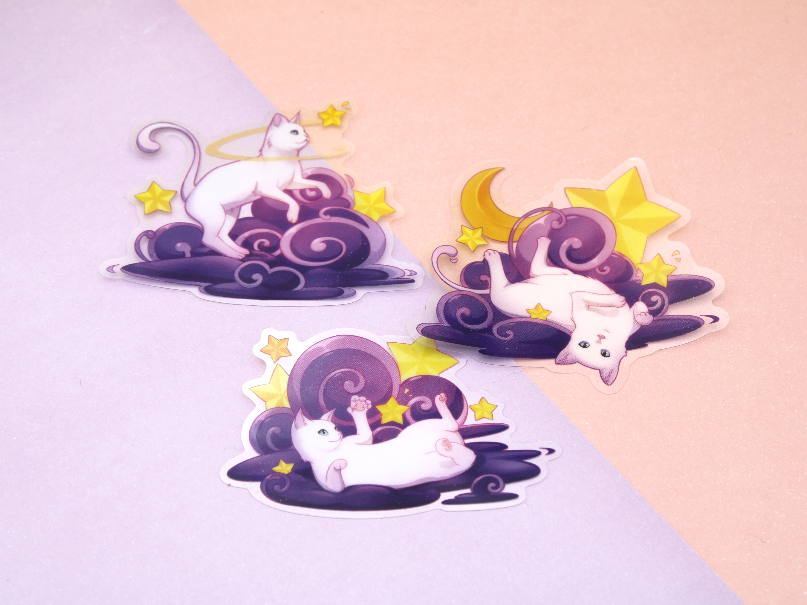 Sticker Set: Starcats