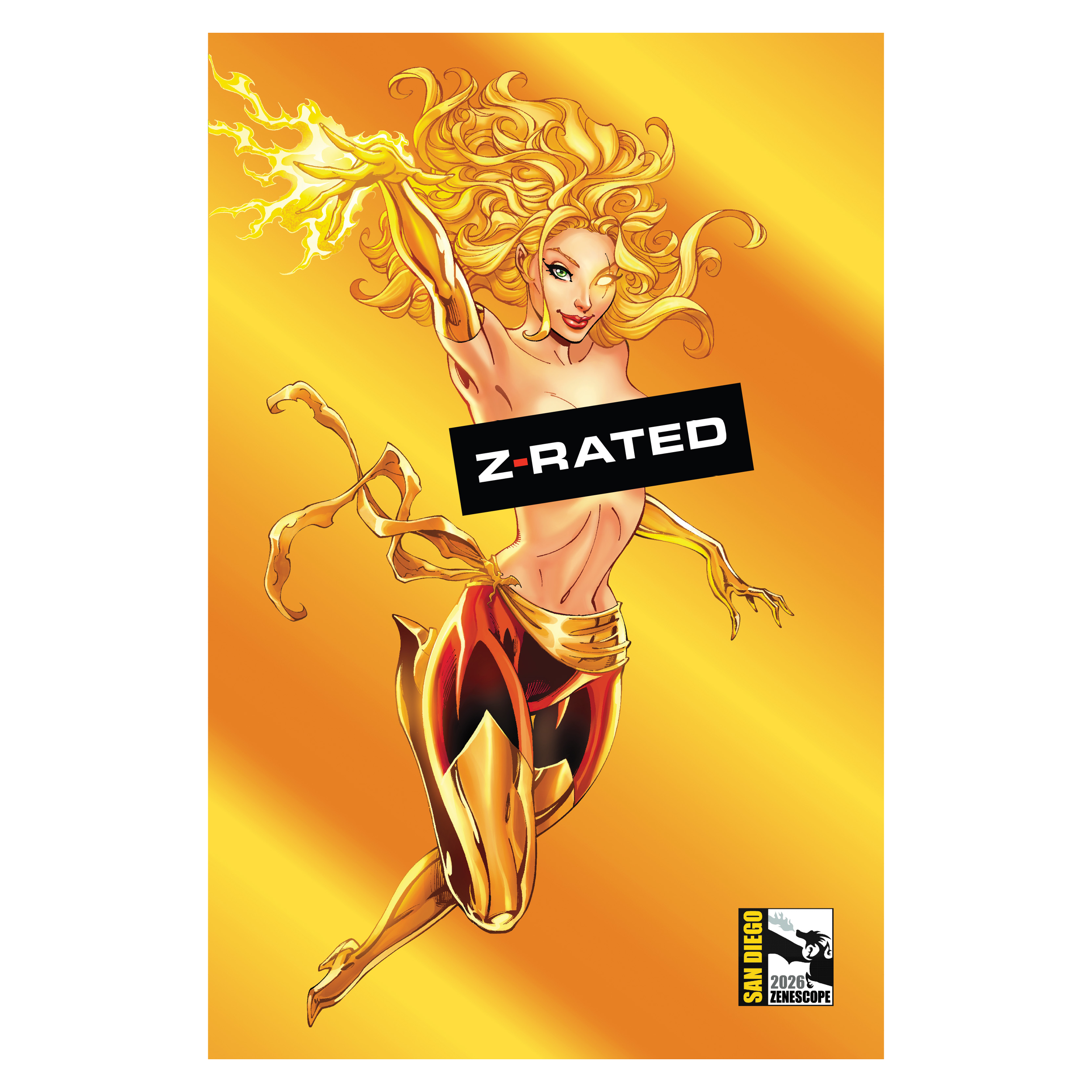 Robyn Cosplay Z-Rated Gold Foil