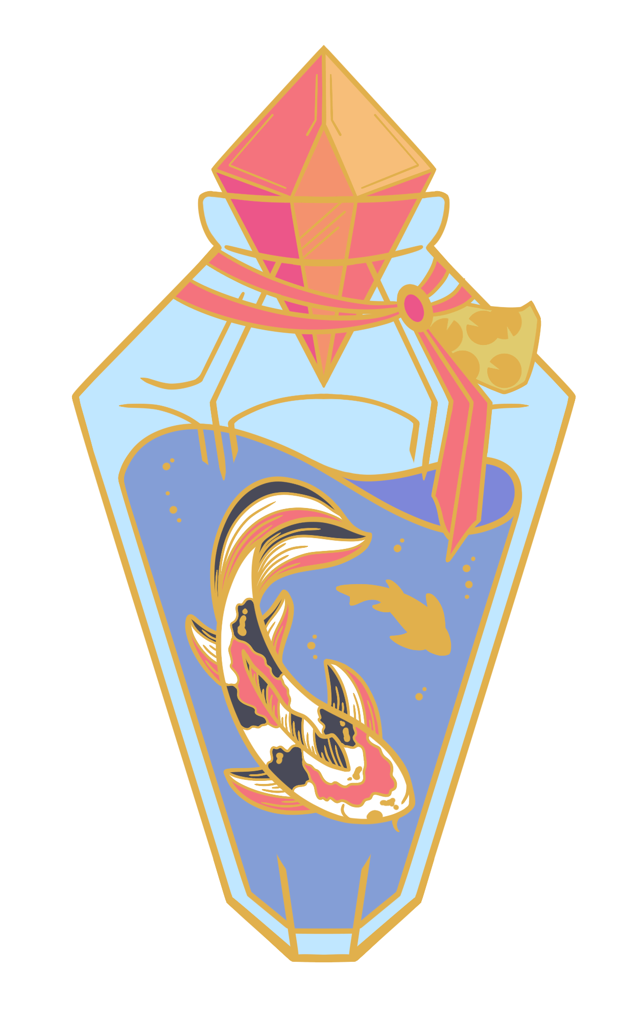 Koi Potion Pin	